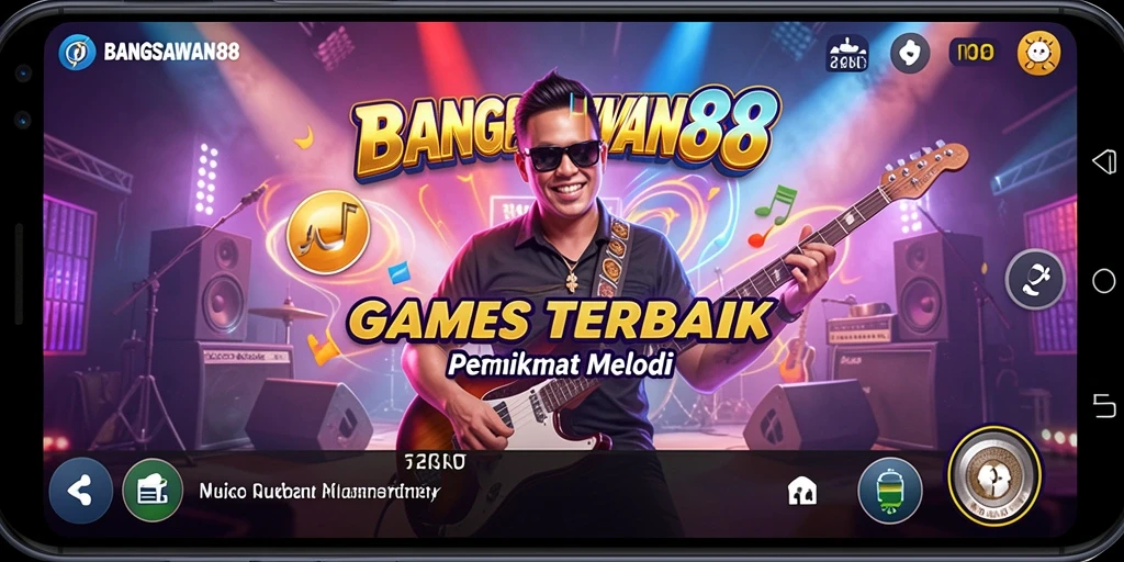 Tampilan gameplay BANGSAWAN88 yang menarik saat memutar lagu.