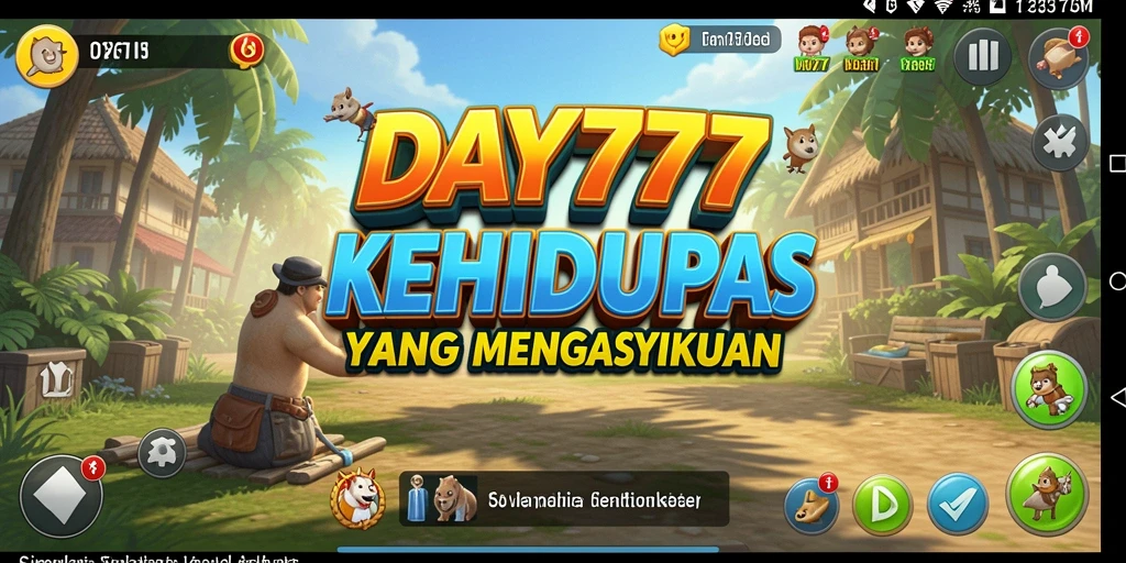 Tampilan gameplay DAY777 dengan interaksi yang mendalam.