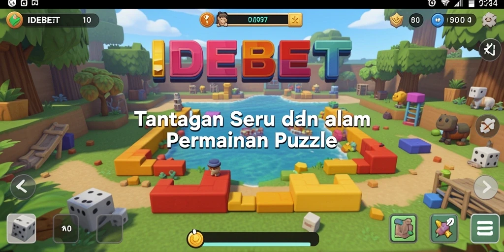 Tampilan gameplay IDEBET yang menarik dan menantang.