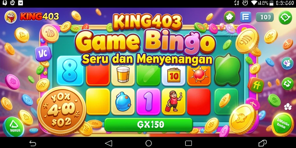 Tangkapan layar gameplay menampilkan momen seru Bingo.