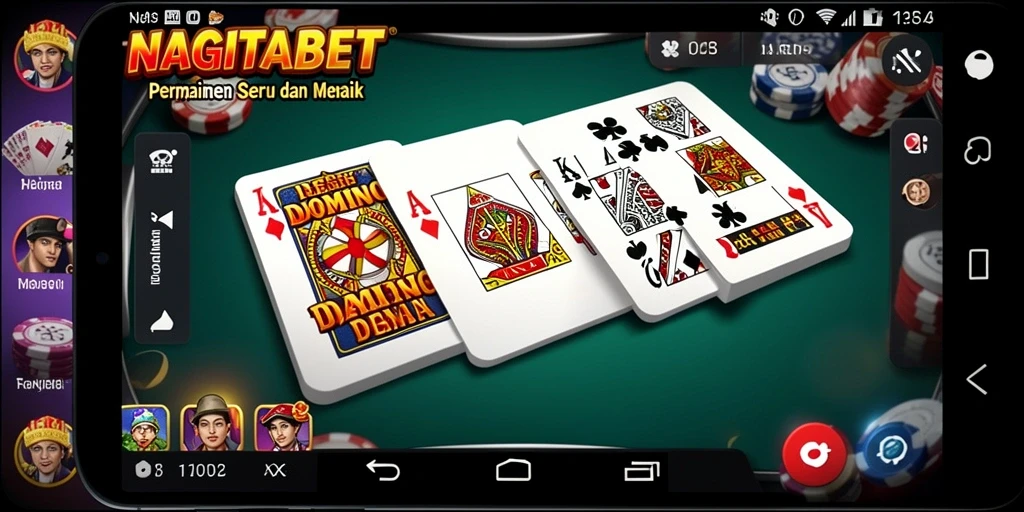 Tampilan gameplay NAGITABET yang menarik dan interaktif.