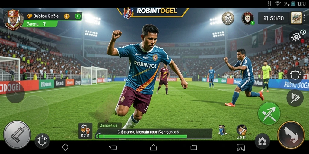 Tampilan menarik dari gameplay ROBINTOGEL yang fokus pada olahraga.