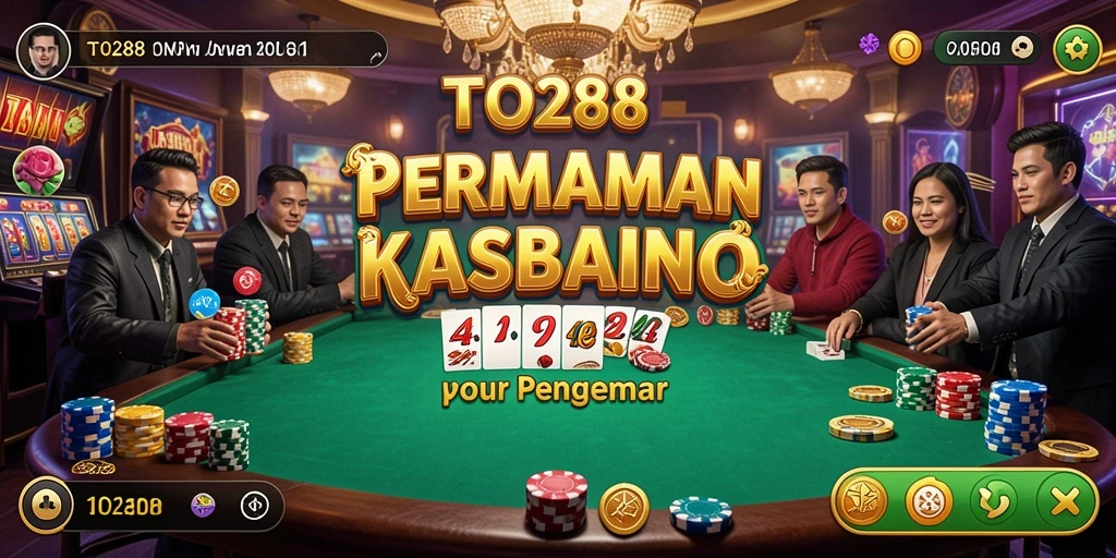 Screenshot gameplay TO288 yang menunjukkan suasana kasino yang dinamis.